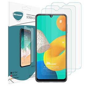 Microsonic Samsung Galaxy M32 4G Screen Protector Nano Glass 3 Adet Cam Ekran Koruyucu
