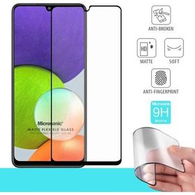 Microsonic Samsung Galaxy M32 4G Seramik Matte Flexible Siyah Ekran Koruyucu