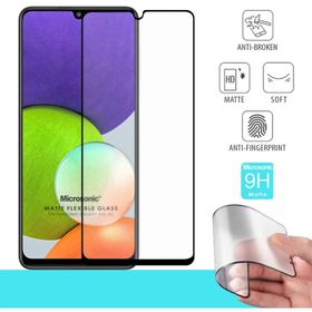 Microsonic Samsung Galaxy M32 4G Seramik Matte Flexible Siyah Ekran Koruyucu