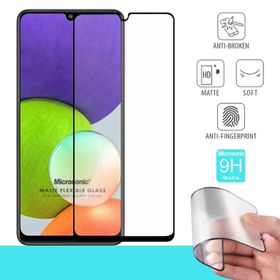 Microsonic Samsung Galaxy M32 4G Seramik Matte Flexible Siyah Ekran Koruyucu