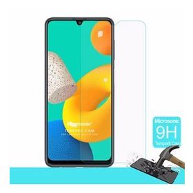 Microsonic Samsung Galaxy M32 4G Tempered Glass Cam Ekran Koruyucu