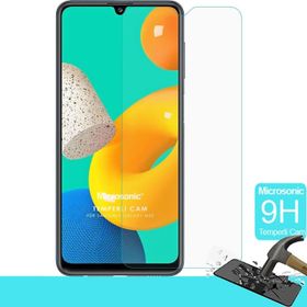 Microsonic Samsung Galaxy M32 4G Tempered Glass Cam Ekran Koruyucu