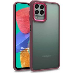 Microsonic Samsung Galaxy M33 Bright Planet Kırmızı Kılıf
