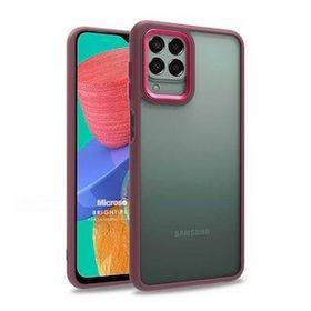 Microsonic Samsung Galaxy M33 Bright Planet Kırmızı Kılıf