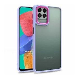 Microsonic Samsung Galaxy M33 Bright Planet Lila Kılıf