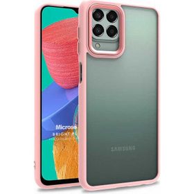 Microsonic Samsung Galaxy M33 Bright Planet Rose Gold Cep Telefonu Kılıfı