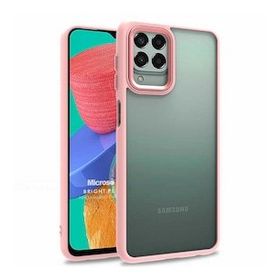 Microsonic Samsung Galaxy M33 Bright Planet Rose Gold Cep Telefonu Kılıfı