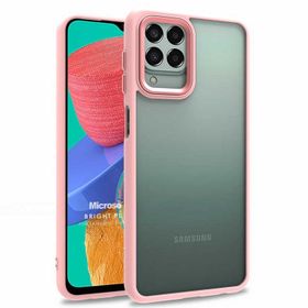 Microsonic Samsung Galaxy M33 Bright Planet Rose Gold Cep Telefonu Kılıfı