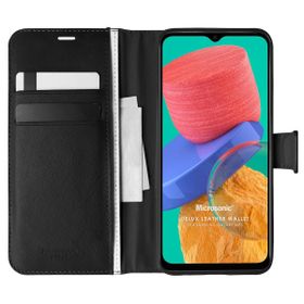 Microsonic Samsung Galaxy M33 Delux Leather Wallet Kılıf