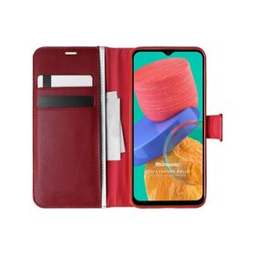 Microsonic Samsung Galaxy M33 Delux Leather Wallet Kılıf