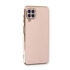 Microsonic Samsung Galaxy M33 Olive Plated Pembe Cep Telefonu Kılıfı