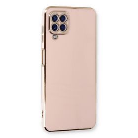 Microsonic Samsung Galaxy M33 Olive Plated Pembe Cep Telefonu Kılıfı