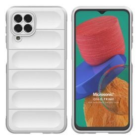 Microsonic Samsung Galaxy M33 Oslo Prime Beyaz Cep Telefonu Kılıfı