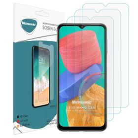 Microsonic Samsung Galaxy M33 Screen Protector Nano Glass 3 Adet Cam Ekran Koruyucu