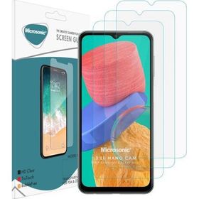 Microsonic Samsung Galaxy M33 Screen Protector Nano Glass 3 Adet Cam Ekran Koruyucu