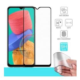 Microsonic Samsung Galaxy M33 Seramik Matte Flexible Siyah Ekran Koruyucu