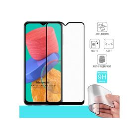 Microsonic Samsung Galaxy M33 Seramik Matte Flexible Siyah Ekran Koruyucu