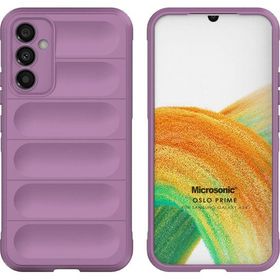 Microsonic Samsung Galaxy M34 5G Oslo Prime Lila Kılıf