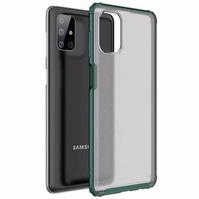 Microsonic Samsung Galaxy M51 Frosted Frame Kılıf