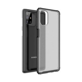 Microsonic Samsung Galaxy M51 Frosted Frame Kılıf