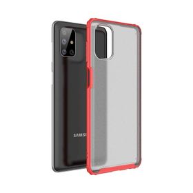 Microsonic Samsung Galaxy M51 Frosted Frame Kılıf