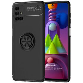 Microsonic Samsung Galaxy M51 Kickstand Ring Holder Kılıf