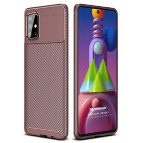 Microsonic Samsung Galaxy M51 Legion Series Kahverengi Kılıf