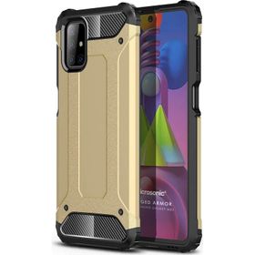 Microsonic Samsung Galaxy M51 Rugged Armor Kırmızı Kılıf