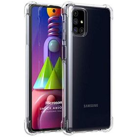 Microsonic Samsung Galaxy M51 Şeffaf Shock Absorbing Cep Telefonu Kılıfı
