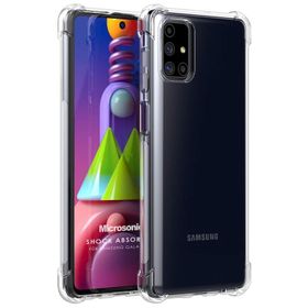 Microsonic Samsung Galaxy M51 Şeffaf Shock Absorbing Cep Telefonu Kılıfı