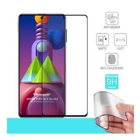 Microsonic Samsung Galaxy M51 Seramik Matte Flexible Siyah Ekran Koruyucu