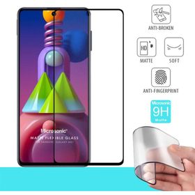 Microsonic Samsung Galaxy M51 Seramik Matte Flexible Siyah Ekran Koruyucu