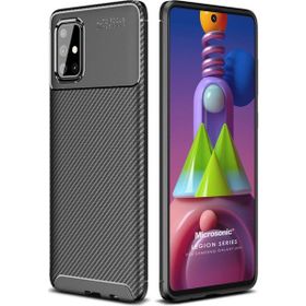 Microsonic Samsung Galaxy M51 Siyah Legion Series Cep Telefon Kılıfı