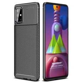 Microsonic Samsung Galaxy M51 Siyah Legion Series Cep Telefon Kılıfı