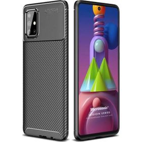 Microsonic Samsung Galaxy M51 Siyah Legion Series Cep Telefon Kılıfı