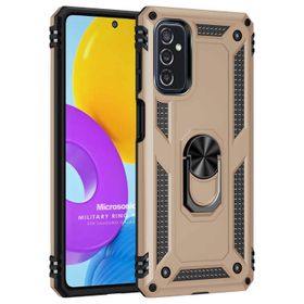 Microsonic Samsung Galaxy M52 Military Ring Holder Kılıf