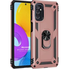 Microsonic Samsung Galaxy M52 Military Ring Holder Kılıf