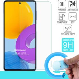 Microsonic Samsung Galaxy M52 Nano Glass Cam Ekran Koruyucu