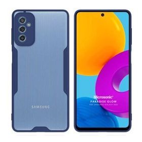 Microsonic Samsung Galaxy M52 Paradise Glow Lacivert Kılıf