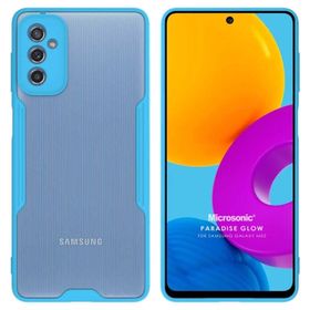 Microsonic Samsung Galaxy M52 Paradise Glow Lacivert Kılıf