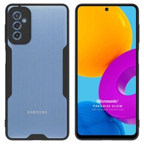 Microsonic Samsung Galaxy M52 Paradise Glow Lacivert Kılıf