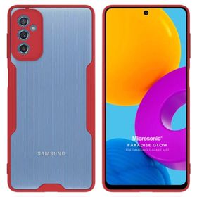 Microsonic Samsung Galaxy M52 Paradise Glow Lacivert Kılıf