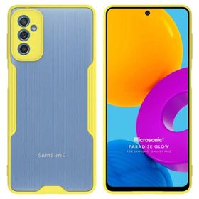 Microsonic Samsung Galaxy M52 Paradise Glow Lacivert Kılıf