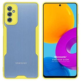 Microsonic Samsung Galaxy M52 Paradise Glow Lacivert Kılıf