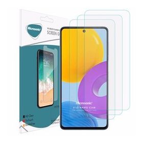 Microsonic Samsung Galaxy M52 Screen Protector Nano Glass 3 Adet Cam Ekran Koruyucu