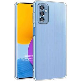 Microsonic Samsung Galaxy M52 Transparent Soft Beyaz Kılıf