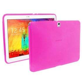 Microsonic Samsung Galaxy Note 10.1inç 2014 Edition P600 Transparent Soft Pembe Kılıf