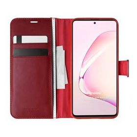 Microsonic Samsung Galaxy Note 10 Lite Delux Leather Wallet Kırmızı Kılıf