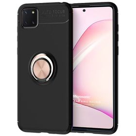 Microsonic Samsung Galaxy Note 10 Lite Kickstand Ring Holder Kırmızı Kılıf