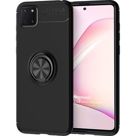 Microsonic Samsung Galaxy Note 10 Lite Kickstand Ring Holder Kırmızı Kılıf